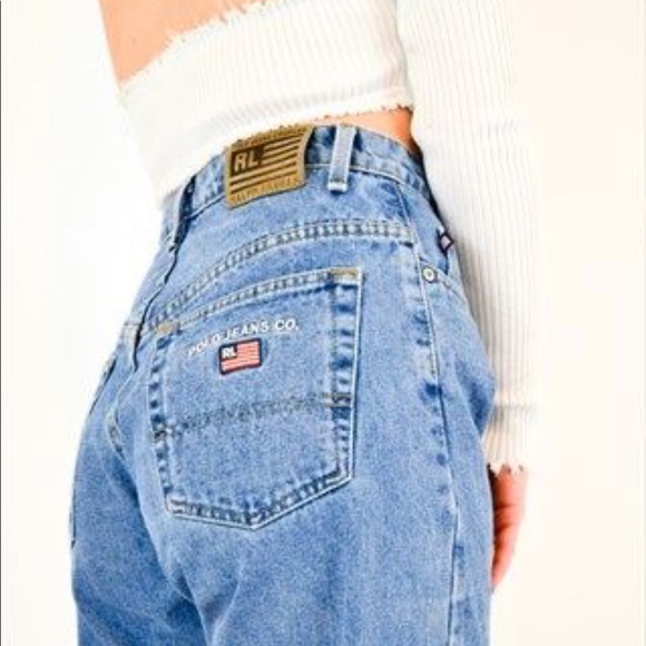 Polo Ralph Lauren Denim - VTG Ralph Lauren Polo Mom Jeans Sz 0/2 ::